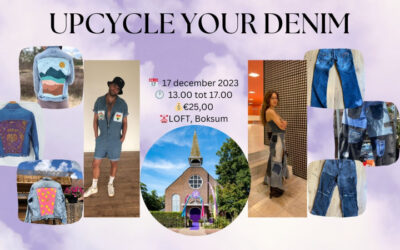 Upcycle Your Denim! op 17 december 2023